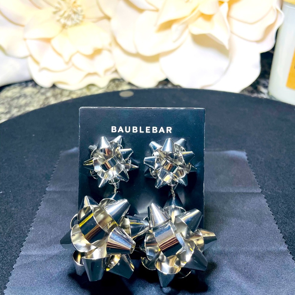 Bauble Bar Metal Statement Earrings